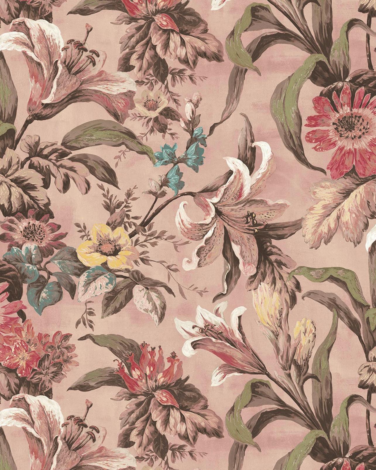 Lys Whispering Rose Bespoke Mural