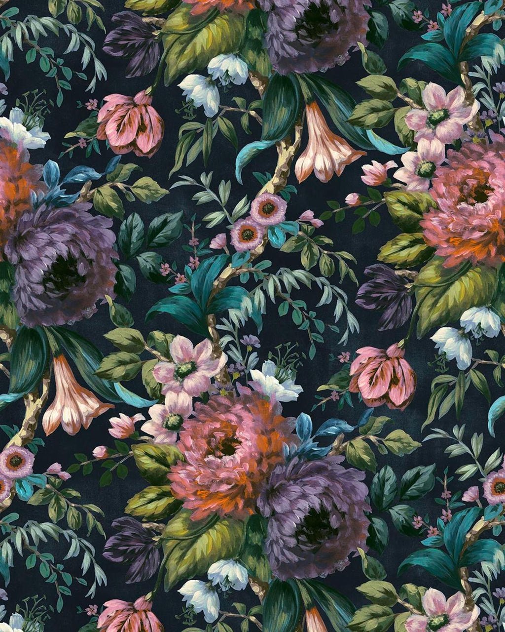 Verdure Noir Bespoke Mural