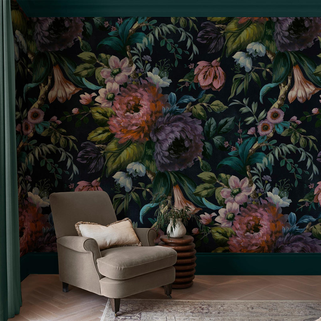 Verdure Noir Bespoke Mural