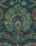 Paisley Tapestry Teal Bespoke Mural