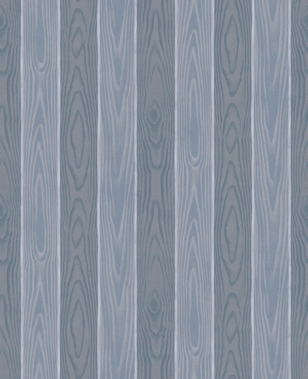Kate Berry Moire Faux Bois Sky Wallpaper