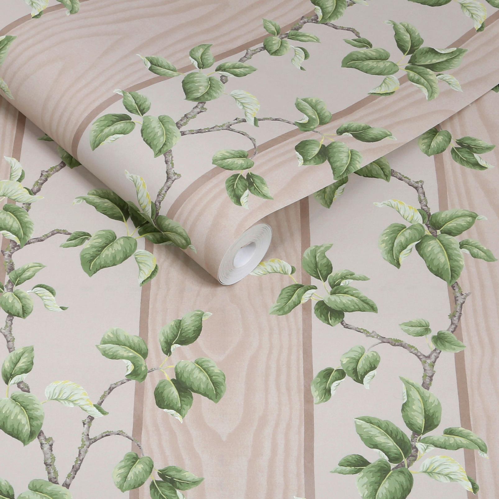 Kate Berry Climbing Branches Clay Wallpaper