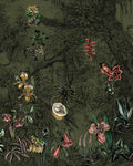 Whispering Tropics Forest Panoramic Bespoke Mural
