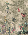 Whispering Tropics Willow Panoramic Bespoke Mural