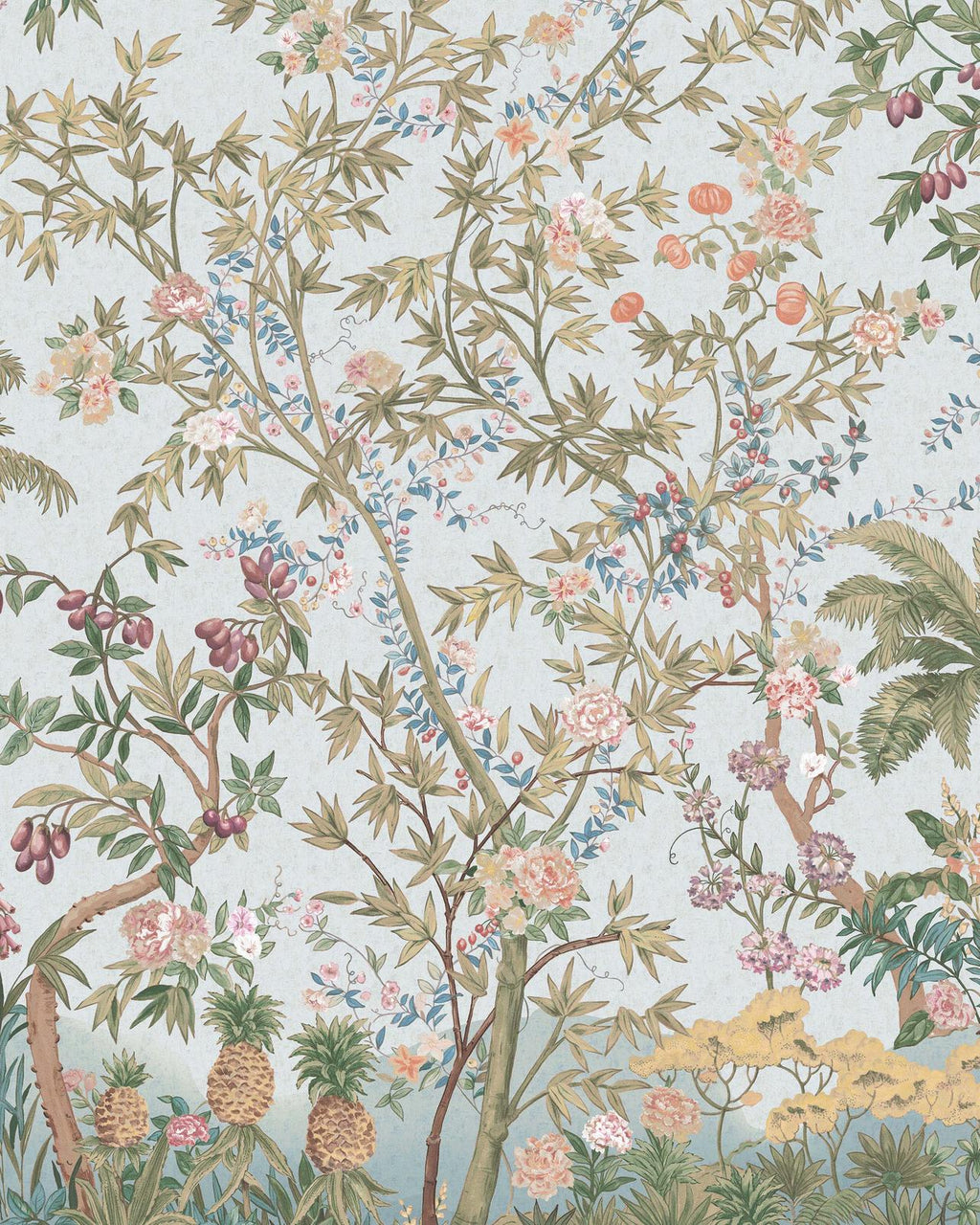 Azure Arboretum Sky Bespoke Mural