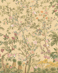 Azure Arboretum Creme Brulee Bespoke Mural