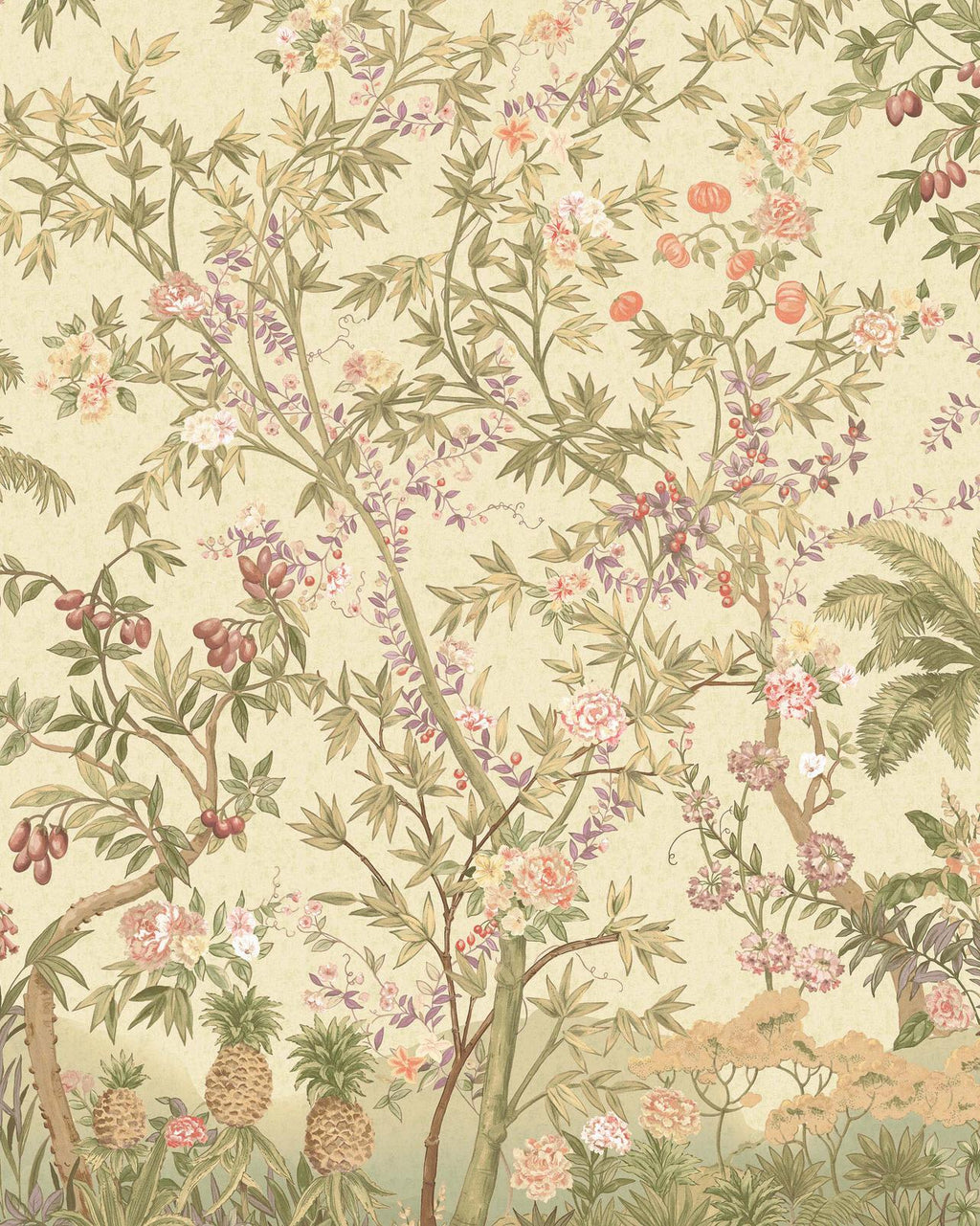 Azure Arboretum Willow Bespoke Mural