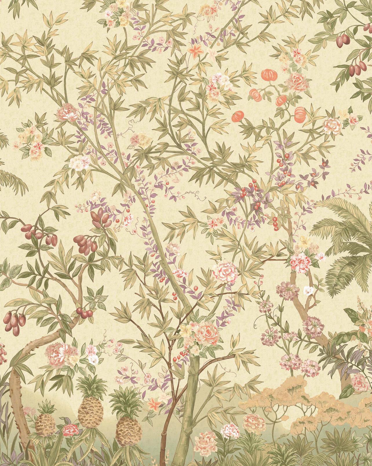 Azure Arboretum Willow Bespoke Mural