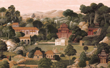 Jade Pavilion Dawn Bespoke Mural