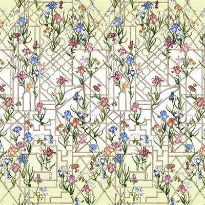 Fretwork Garden Panoramic Citron (Lacroix Stravaganza)