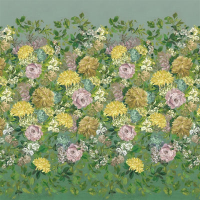 Fleurs D Artistes Vintage Green (Scenes & Murals III)