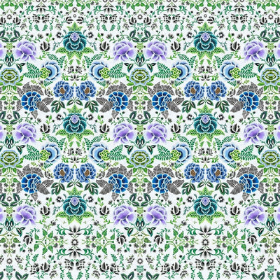 Rose De Damas Cobalt (Scenes & Murals III)