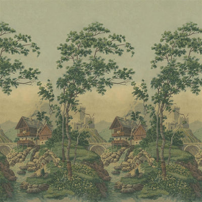 Castle Scene 1 Forest (Picture Book Wallpapers II)