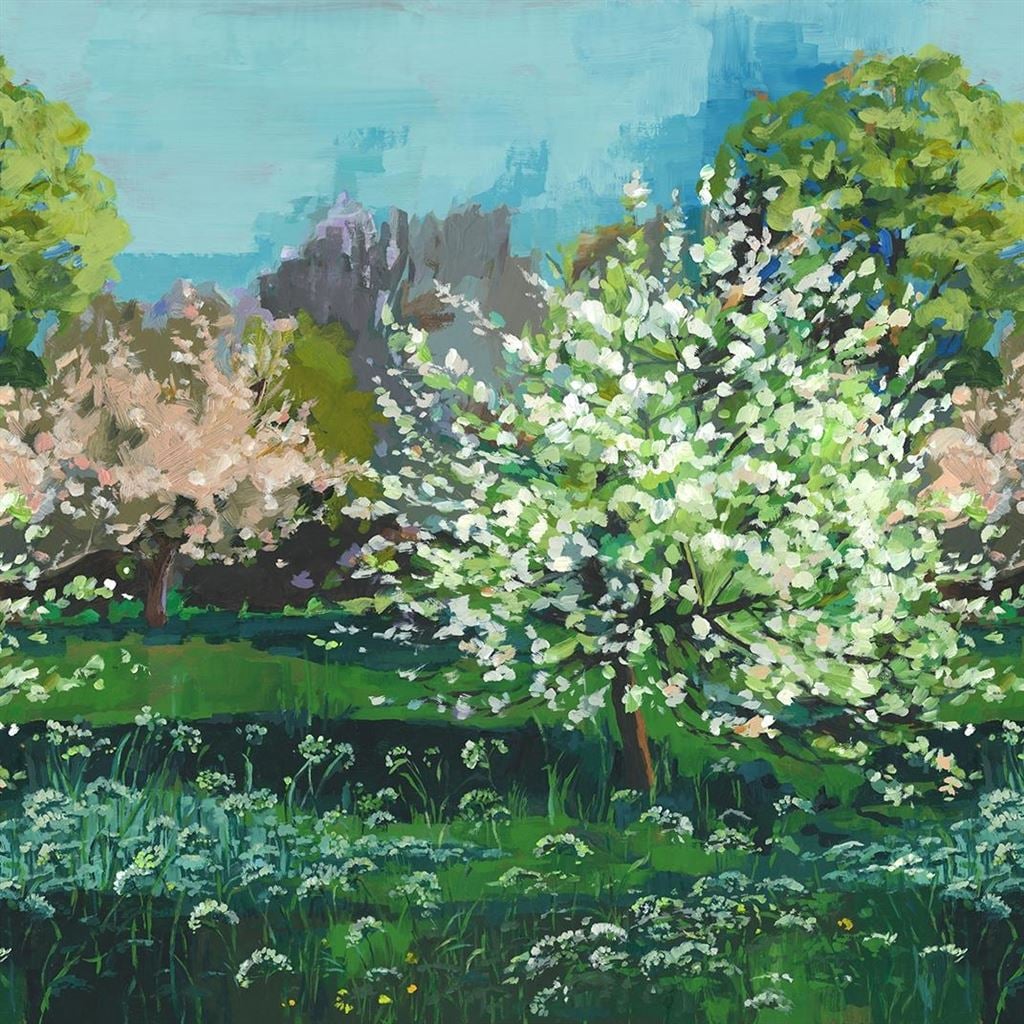 Arbre De Printemps Celadon (Scenes & Murals III)