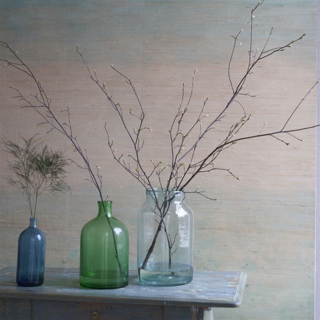 Scene Aquarelle Grasscloth Elm (Scenes & Murals III)