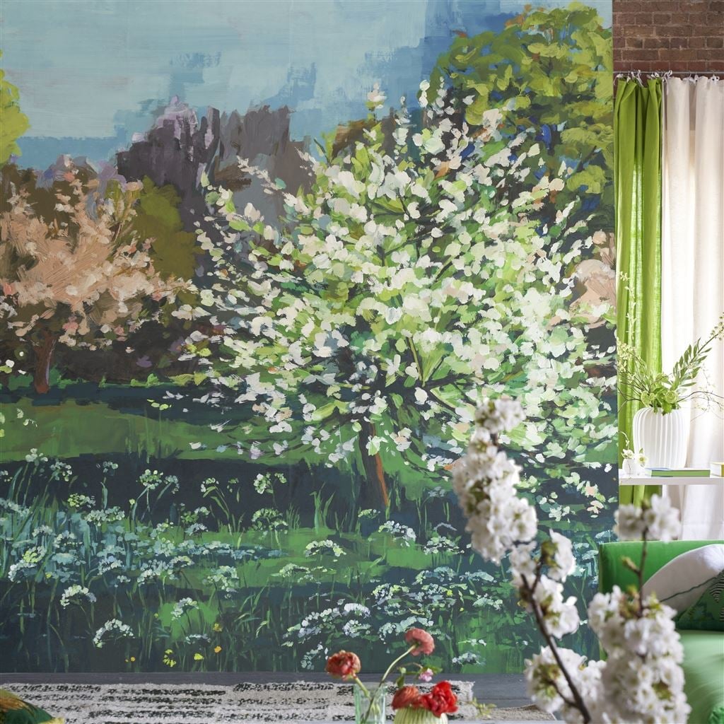 Arbre De Printemps Celadon (Scenes & Murals III)
