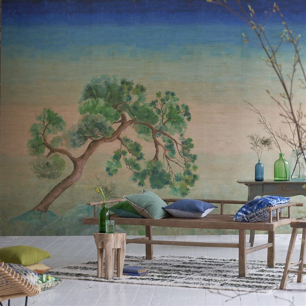 Scene D Arbre Grasscloth Elm (Scenes & Murals III)