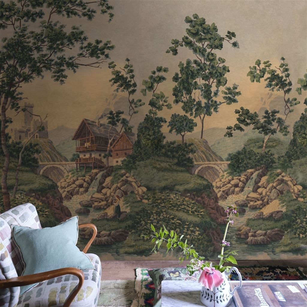 Castle Scene 1 Forest (Picture Book Wallpapers II)