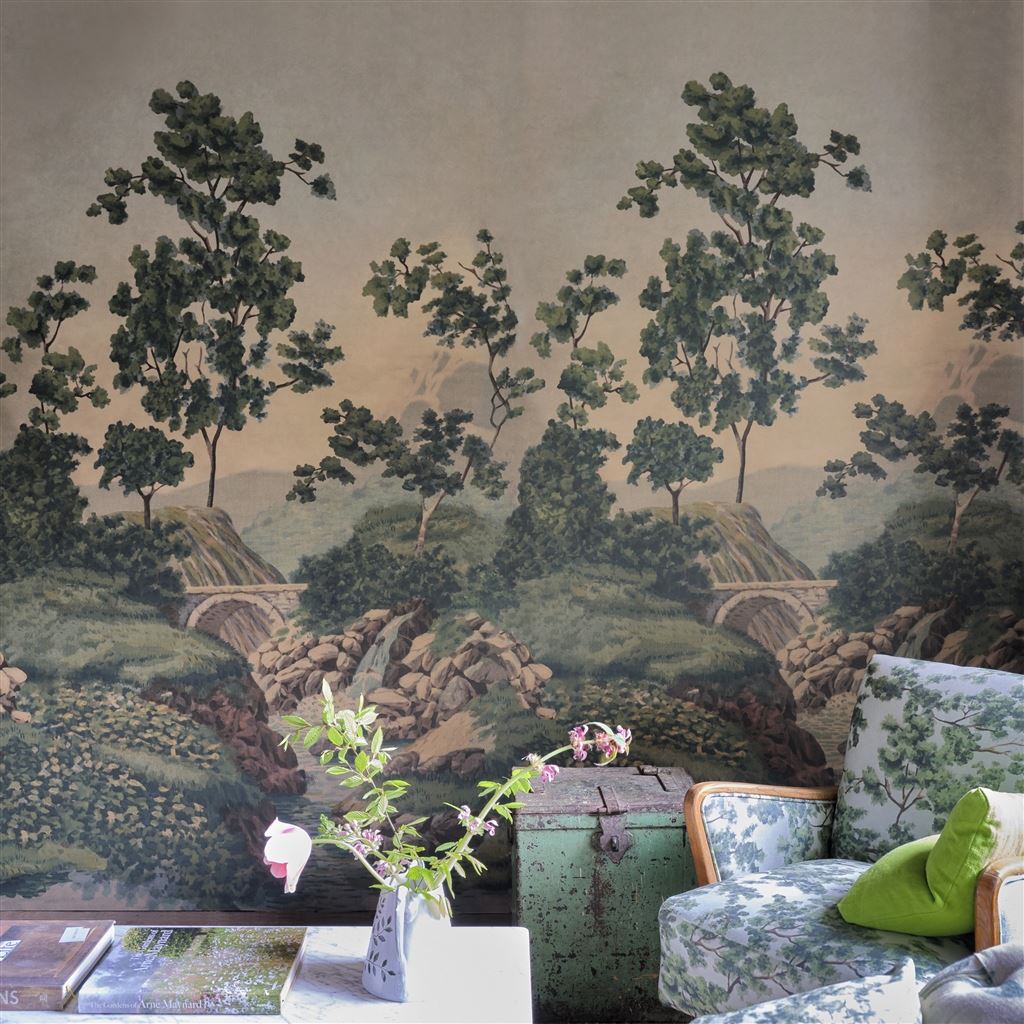 Castle Scene 2 Forest (Picture Book Wallpapers II)