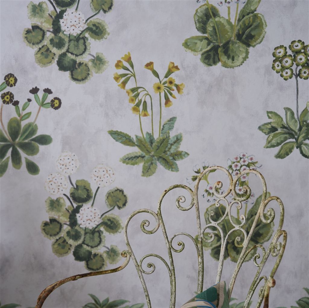 Primevère Sage (Palette Provençale Fabrics & Wallpaper)