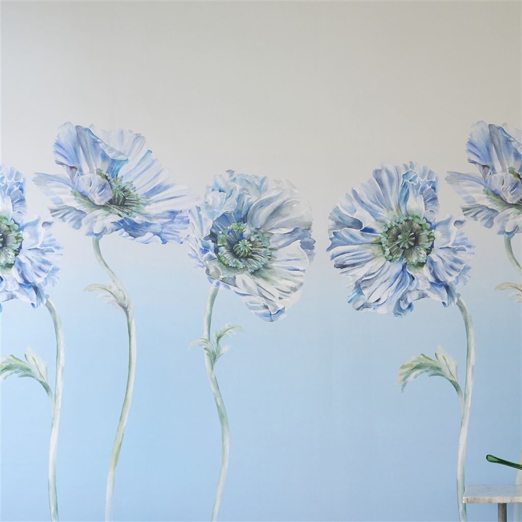 Coquelicot Delft (Palette Provençale Fabrics & Wallpaper)