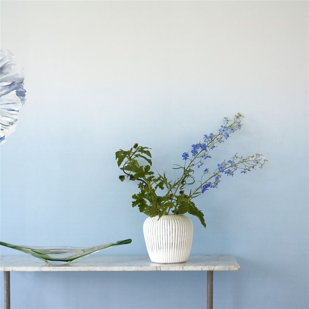Coquelicot Ombre Delft (Palette Provençale Fabrics & Wallpaper)