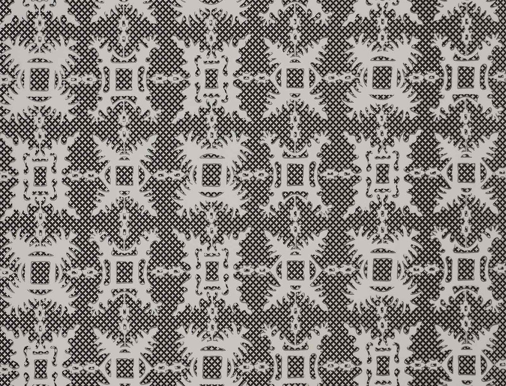SNOWFLAKE WALLPAPER (Duquette's Dawnridge Wallcovering)