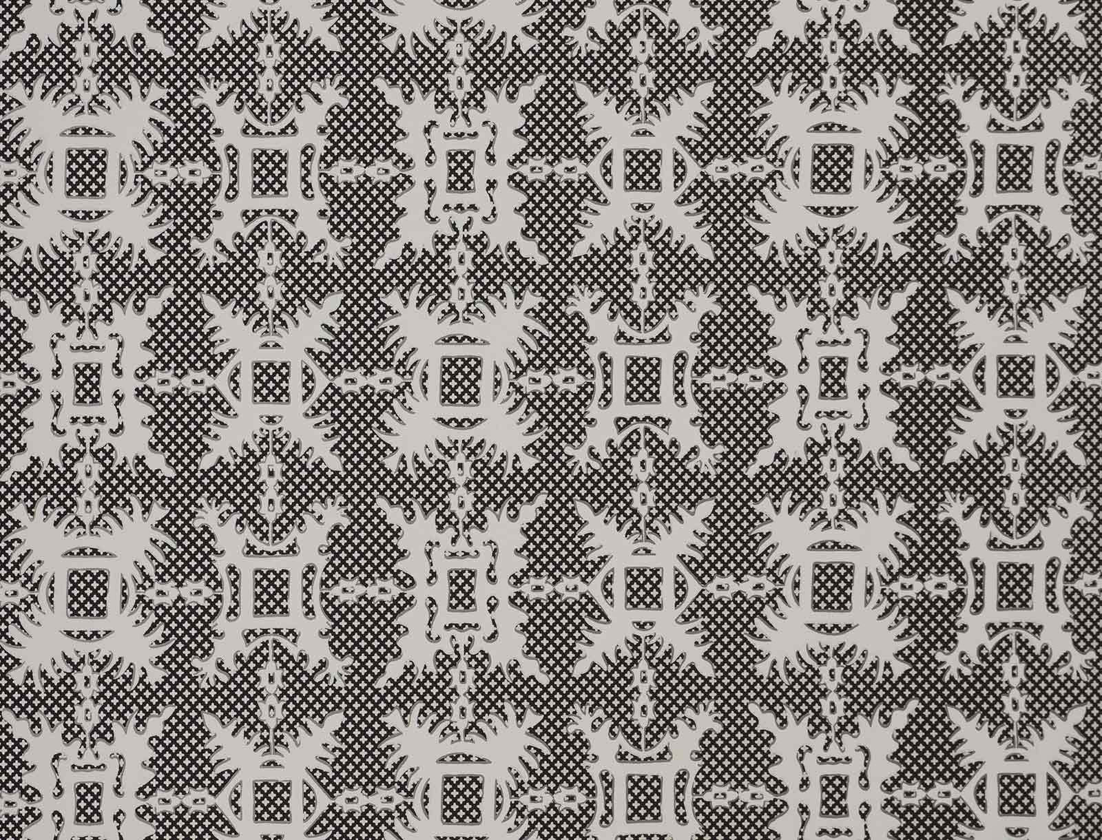 SNOWFLAKE WALLPAPER (Duquette's Dawnridge Wallcovering)