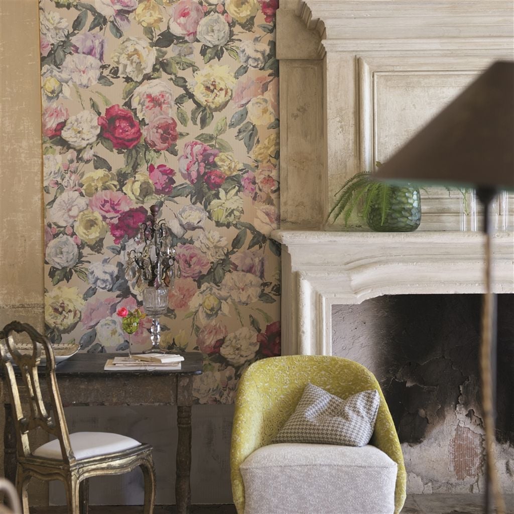 Octavia - Linen (The Edit - Patterned WALLPAPER Volume I)