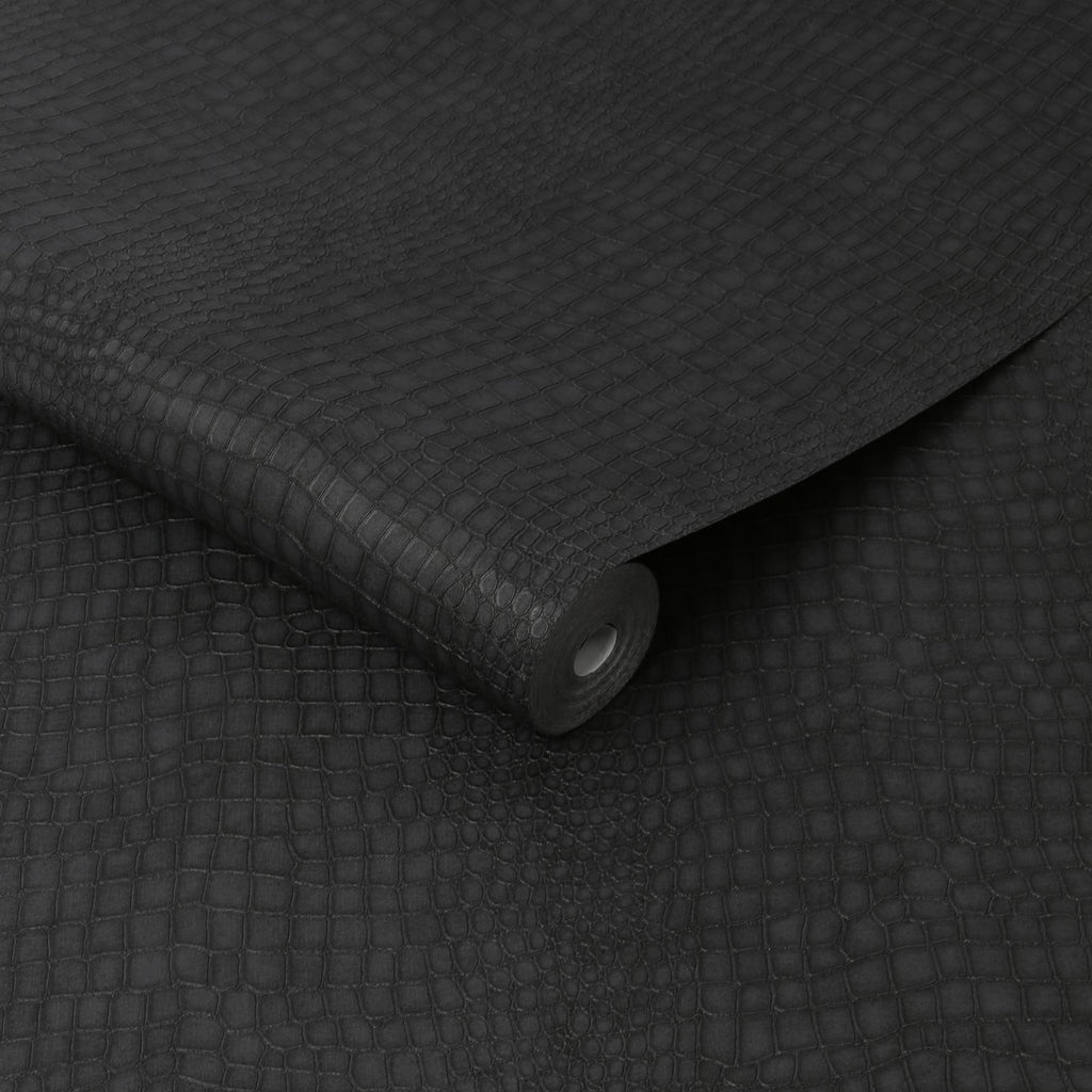 Crocodile Black Wallpaper