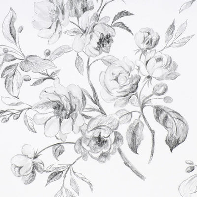 Watelet - Black And White (The Edit - Flowers Wallpaper Volume I)