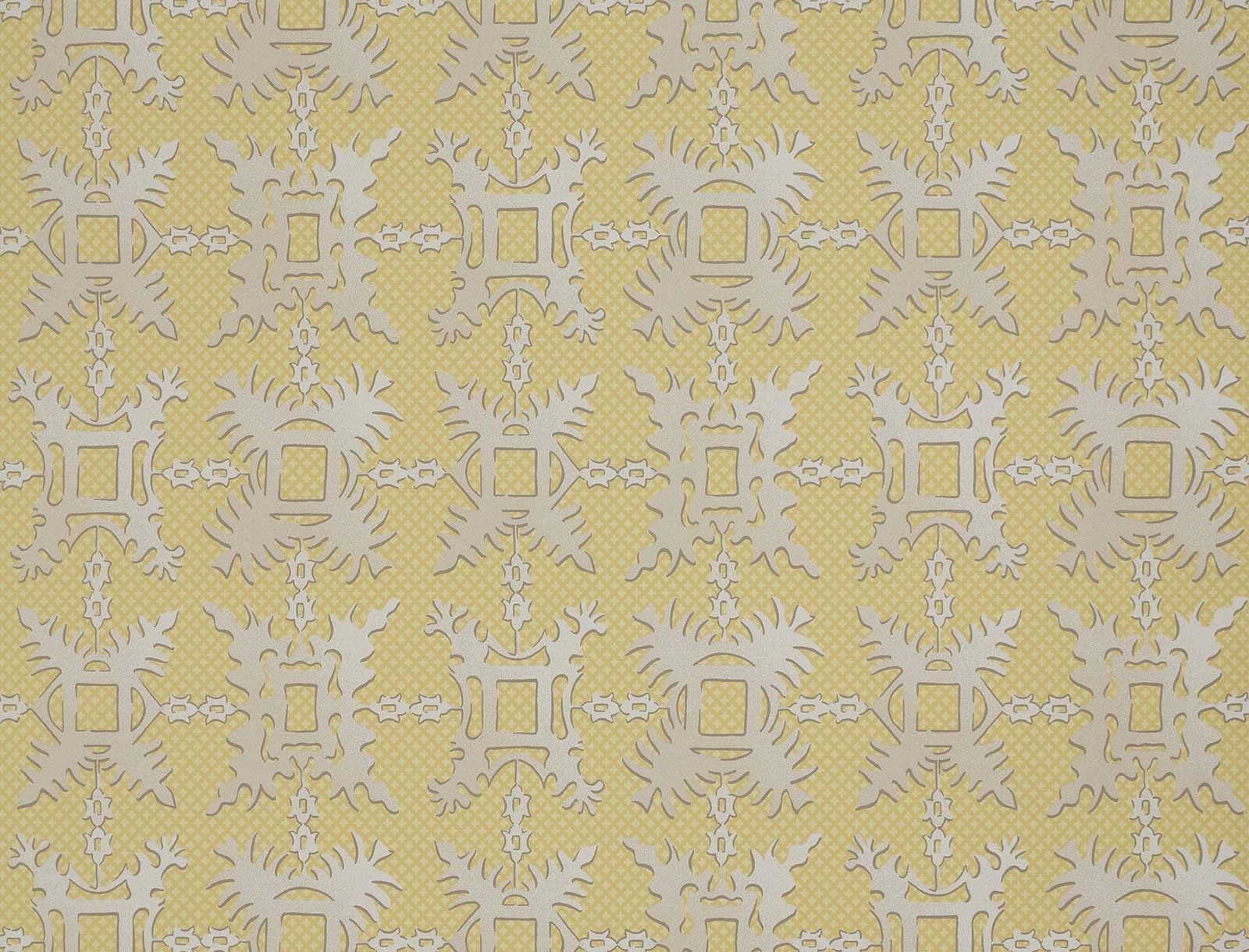 SNOWFLAKE WALLPAPER (Duquette's Dawnridge Wallcovering)