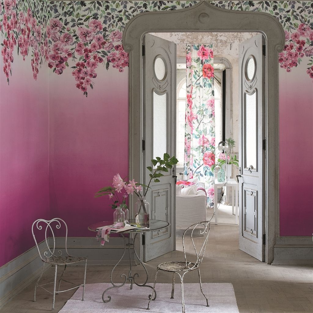 Trailing Rose - Peony (Scenes and Murals)
