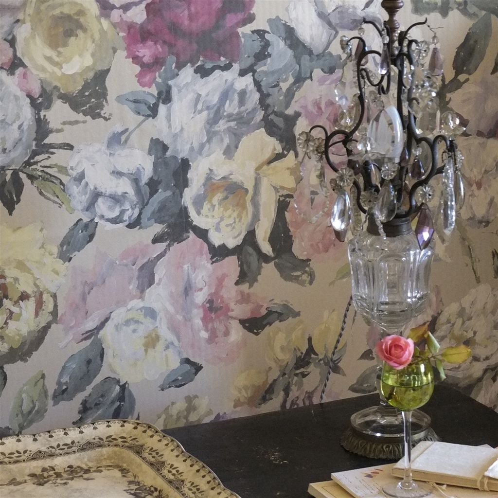 Octavia - Linen (The Edit - Patterned WALLPAPER Volume I)