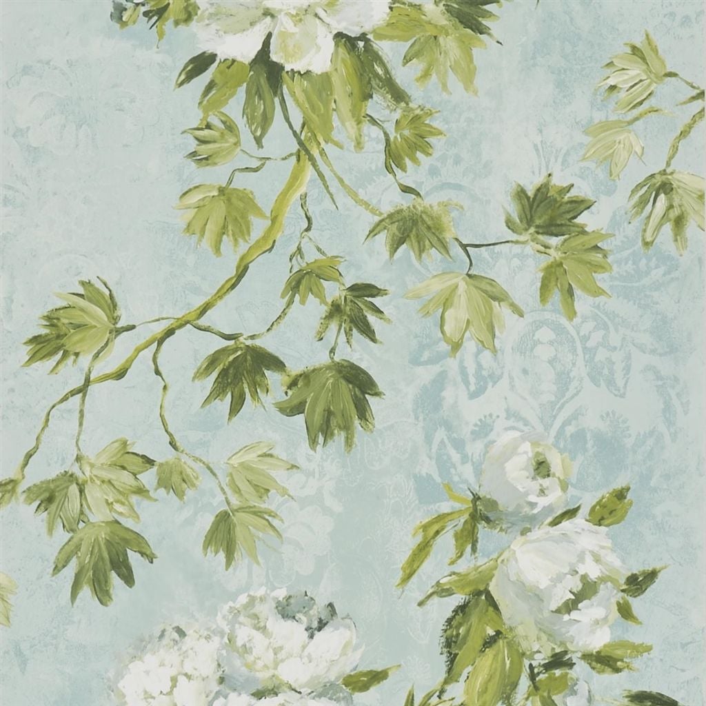Floreale - Celadon (The Edit - Flowers Wallpaper Volume I)