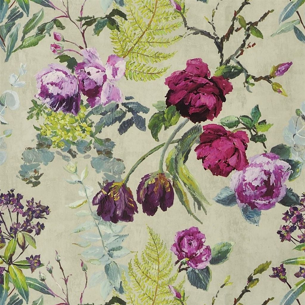 Tulipani - Linen (The Edit - Flowers Wallpaper Volume I)