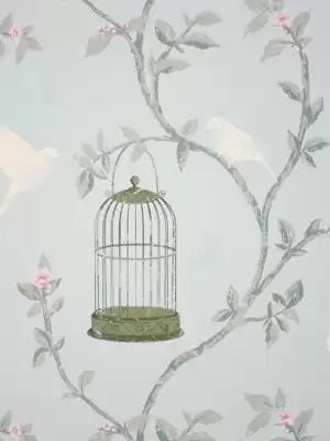 Birdcage Walk (Nina Campbell Wallpaper Album 3)