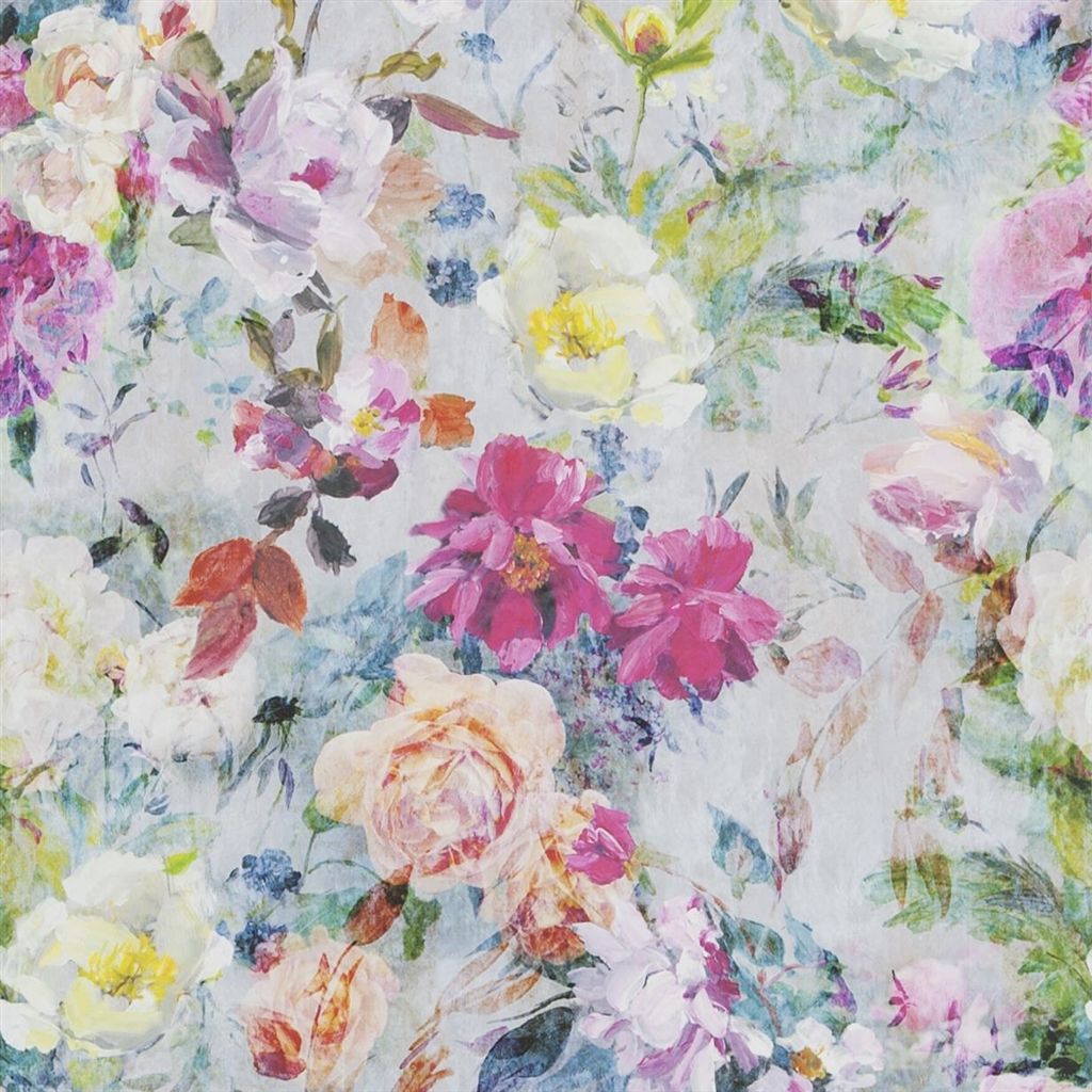 Marianne - Fuchsia (The Edit - Flowers Wallpaper Volume I)