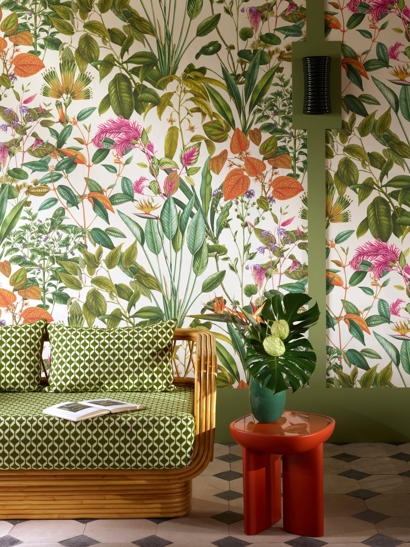 Fantaisie tropicale Vegetal - Jardin À La Française