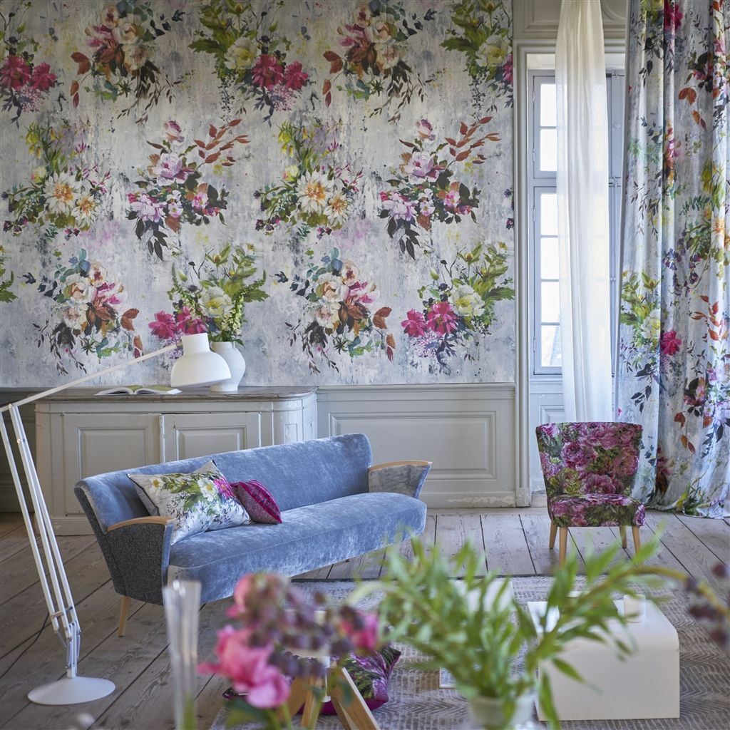 Aubriet - Fuchsia (Scenes and Murals)