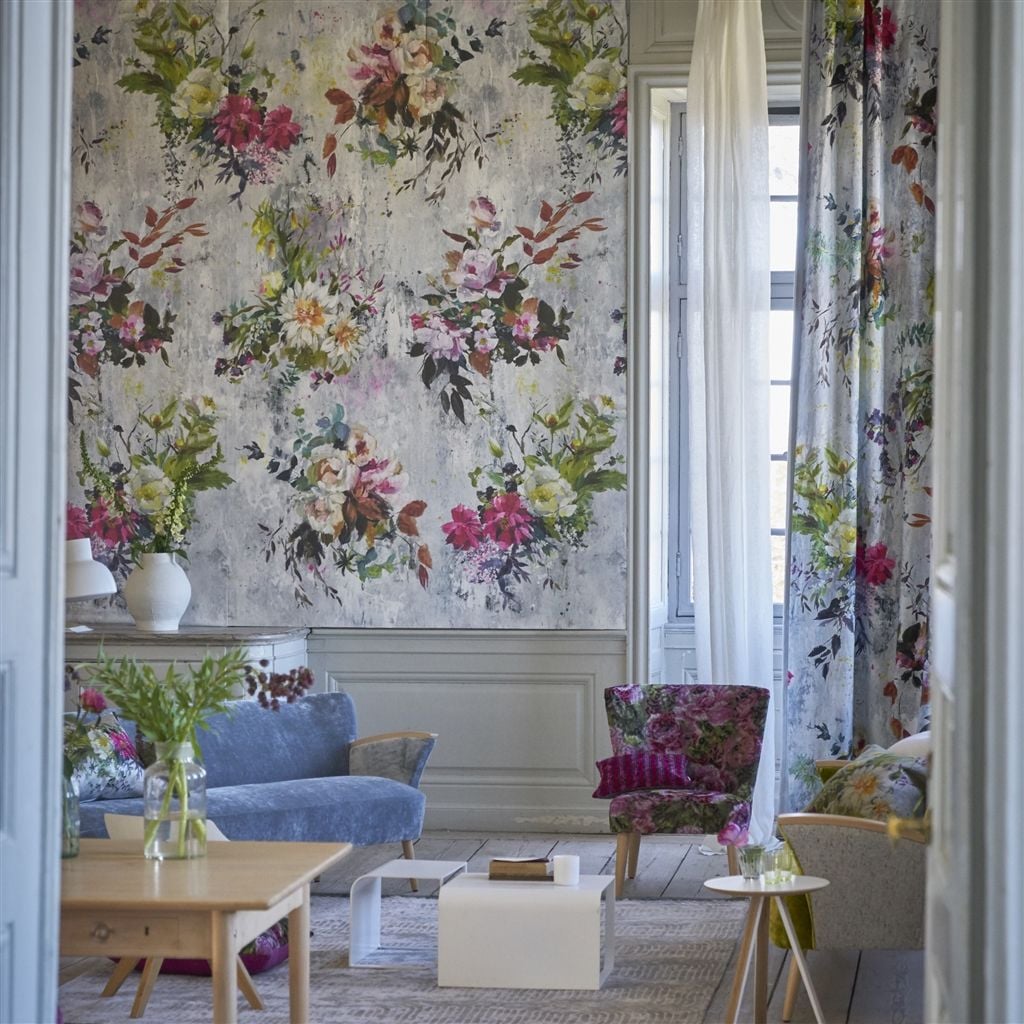 Aubriet - Fuchsia (Scenes and Murals)