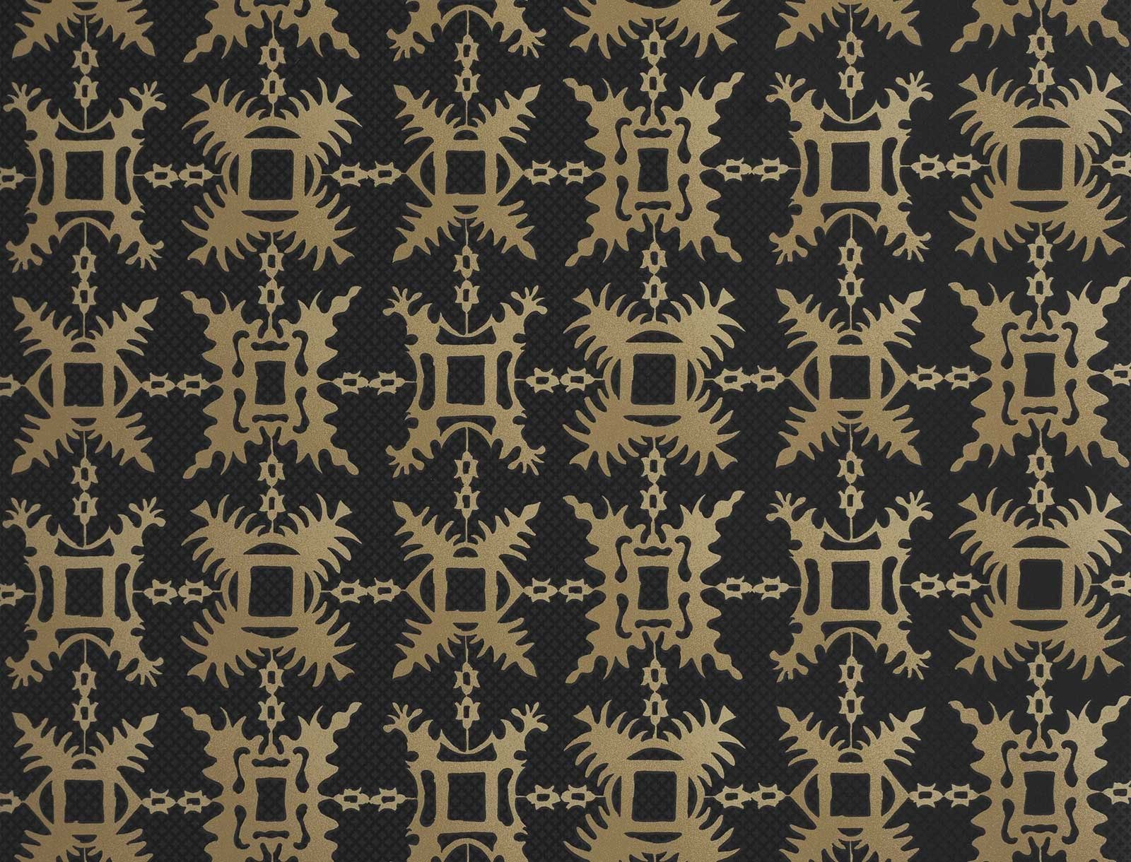 SNOWFLAKE WALLPAPER (Duquette's Dawnridge Wallcovering)