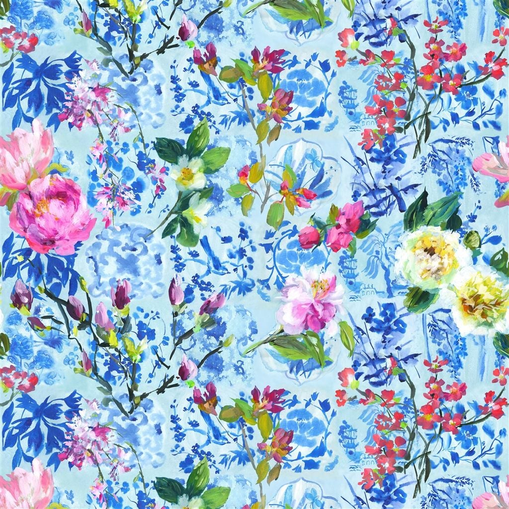Majolica Cornflower (Scenes and Murals)