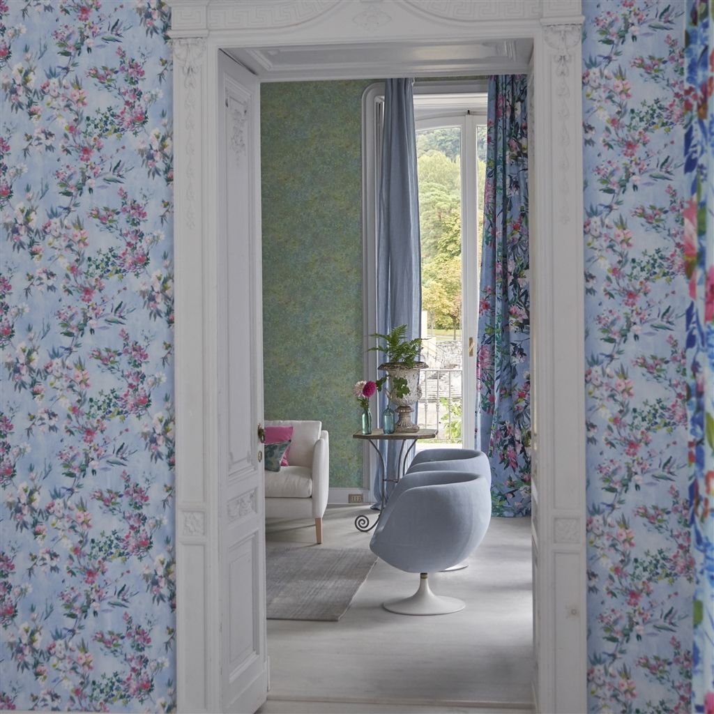 Faience Sky (The Edit - Flowers Wallpaper Volume I)