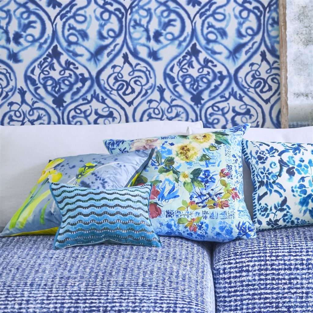 Arabesque Cobalt (Scenes and Murals)