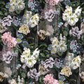Delft Flower Grande Graphite (Scenes and Murals)
