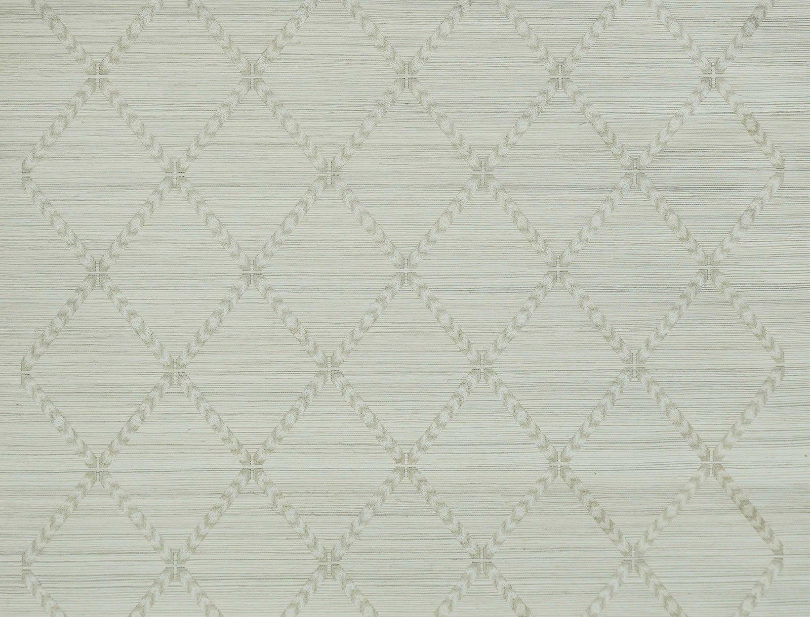 IKAT TRELLIS WALLPAPER (Embellished Wallcovering)
