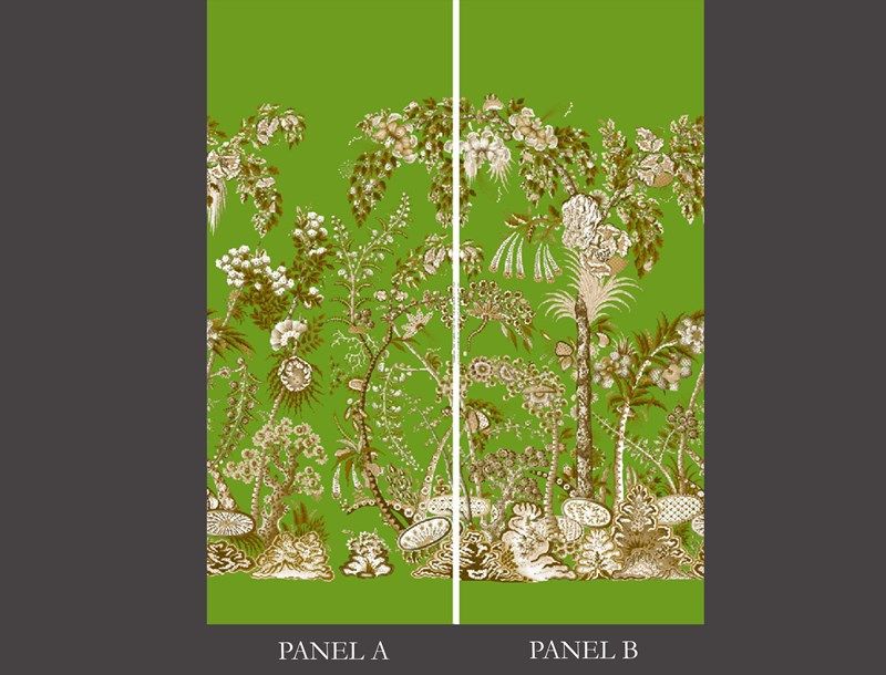 PALAMPORE PANEL A & B WALLPAPER (Atmosphere)