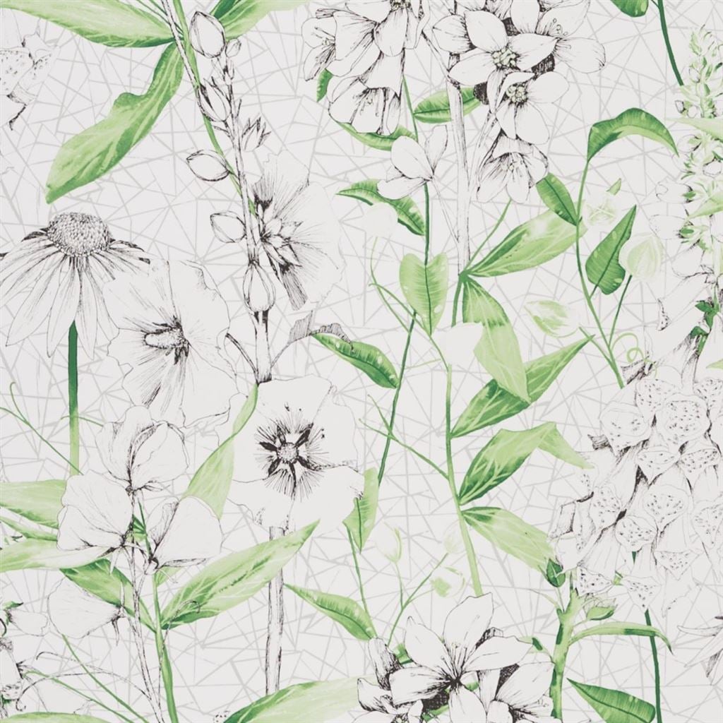 Emilie Emerald (The Edit - Flowers Wallpaper Volume I)
