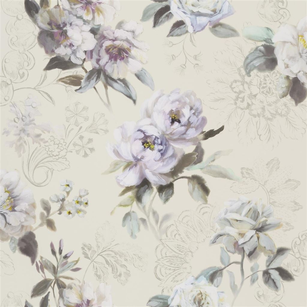 Victorine Vanilla (The Edit - Flowers Wallpaper Volume I)